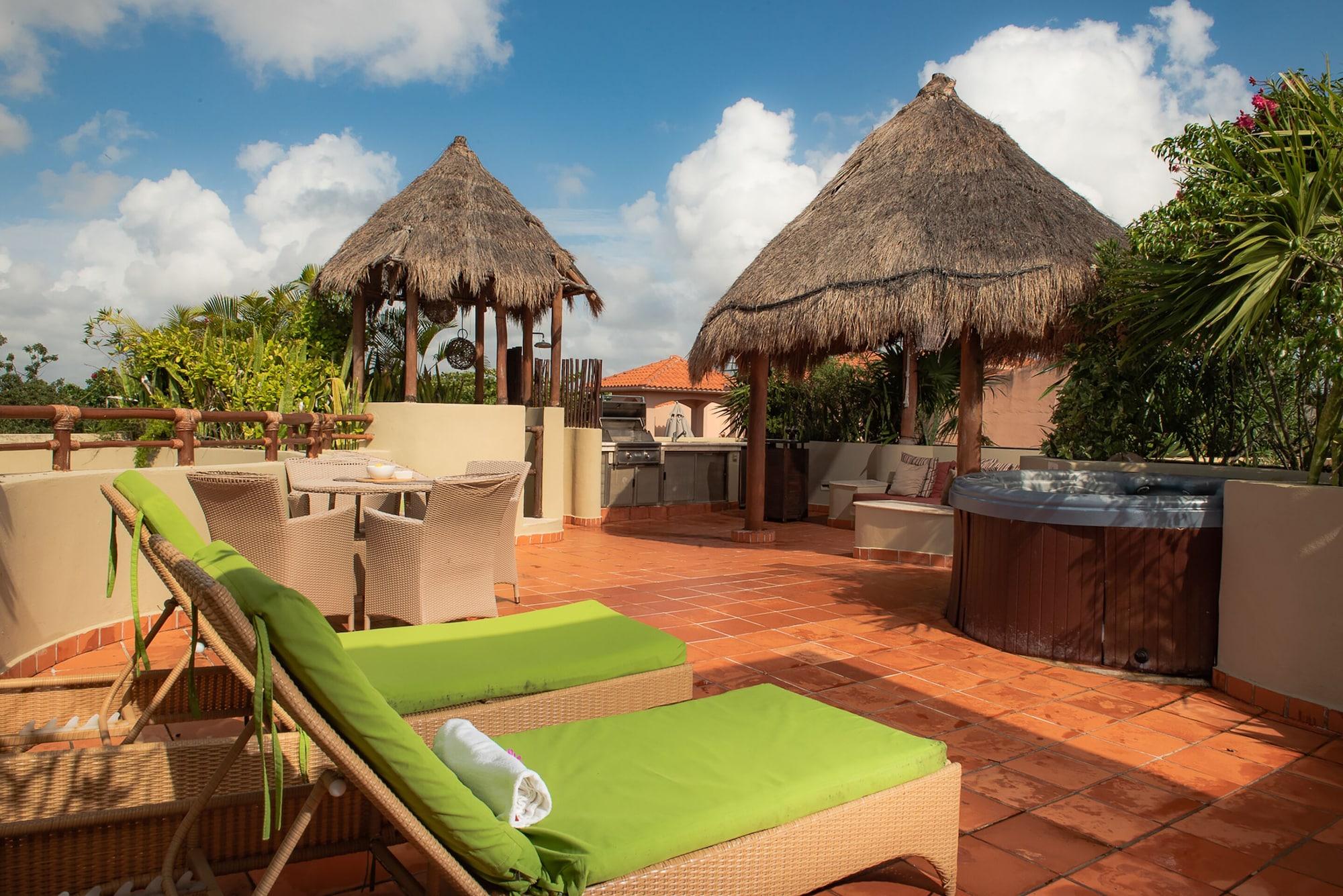 Maya Villa Condo Hotel And Beachclub Playa del Carmen Exterior foto