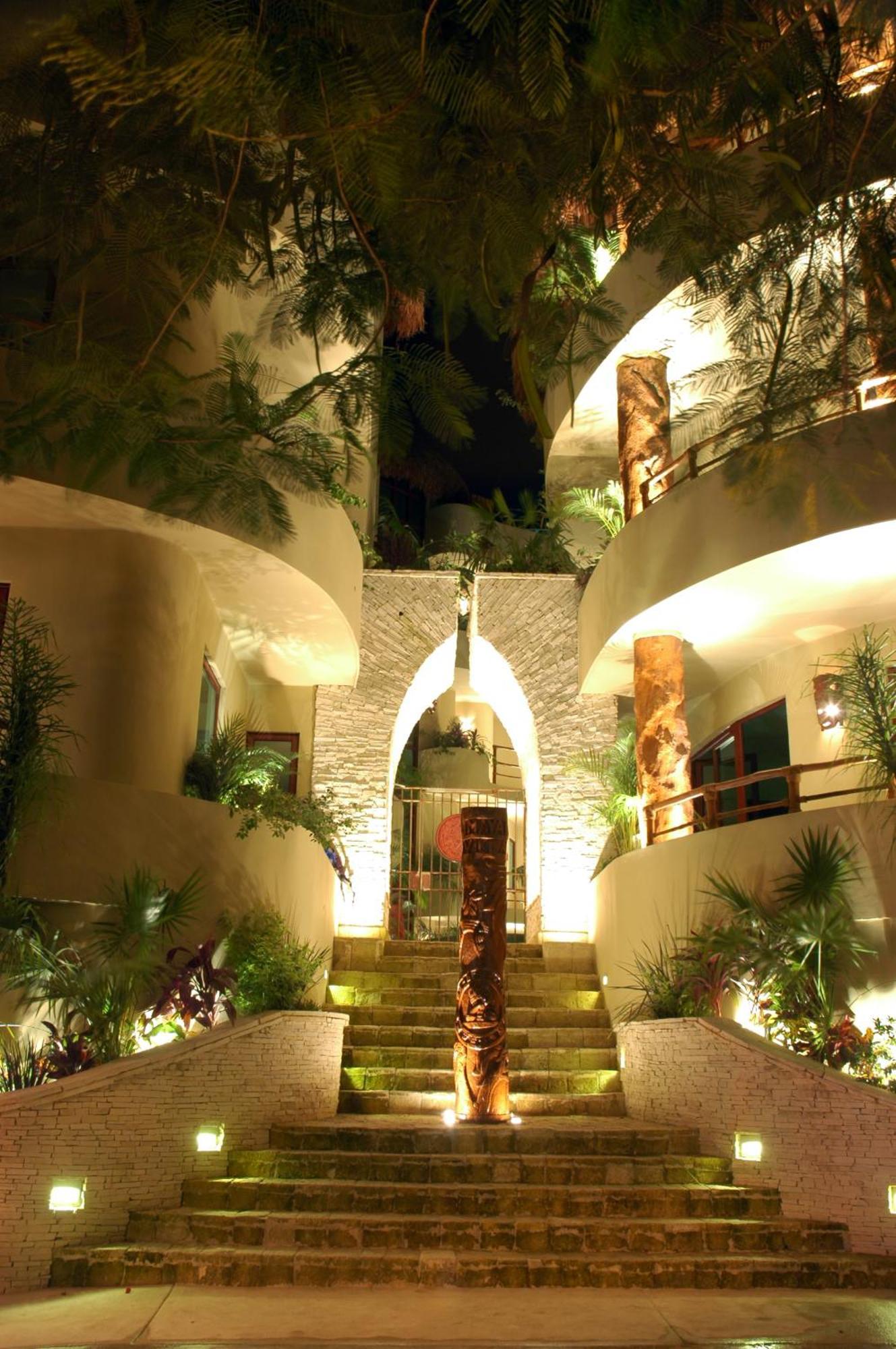 Maya Villa Condo Hotel And Beachclub Playa del Carmen Exterior foto